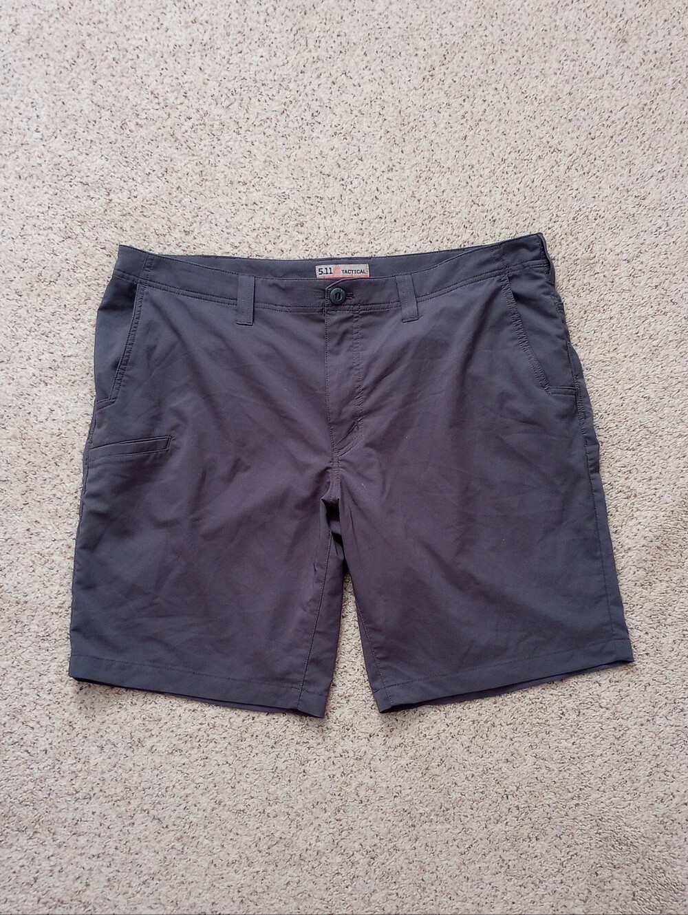 Men's 5.11 Tactical Grey Shorts Size 40 Activewear Outdoors Sporty Gym Hiking